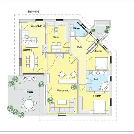 Villa Naehe Messe, Flughafen Bmw & Porsche *